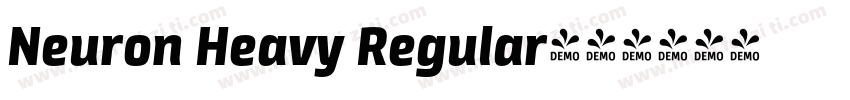 Neuron Heavy Regular字体转换